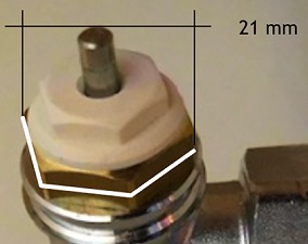 Corps de vanne Caleffi 21mm