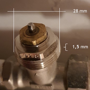 Corps de vanne Pettinaroli M28