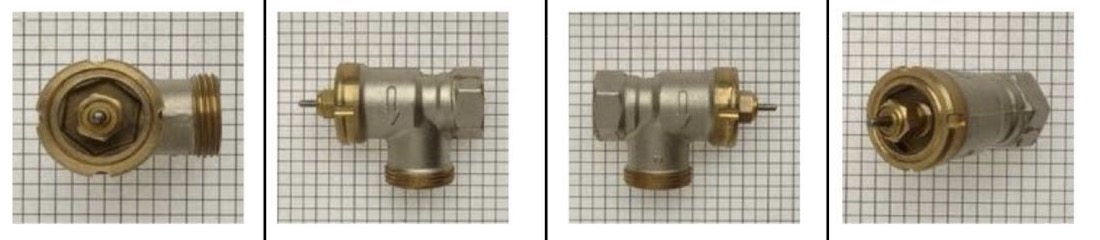 Reconnaitre un corps de vanne thermostatique Danfoss RAV