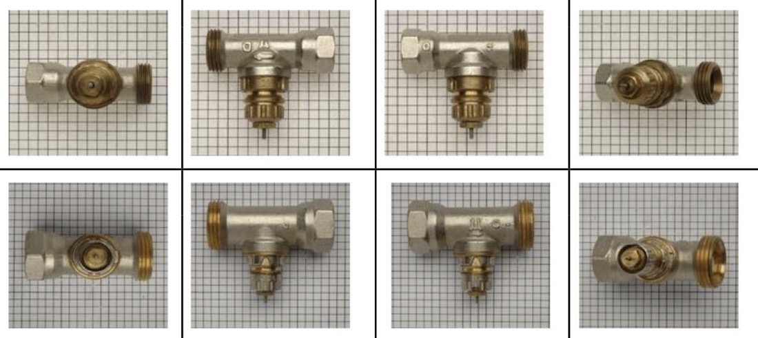 Reconnaitre un corps de vanne thermostatique Danfoss RA