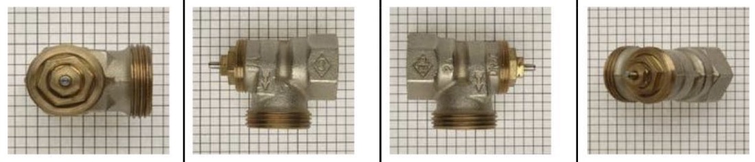 Reconnaitre un corps de vanne thermostatique Heimeier avec pat de vis standard M30 x 1,5