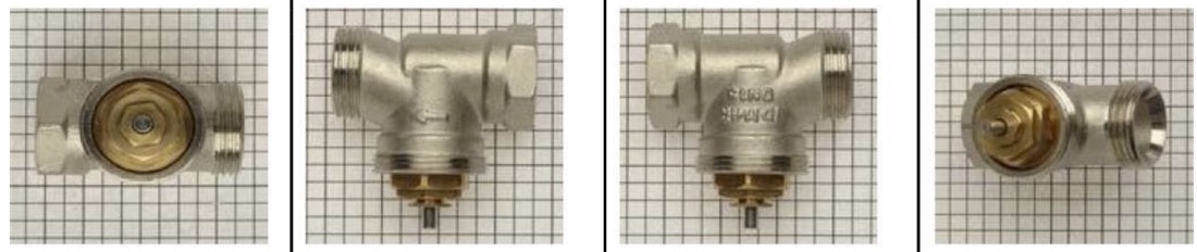 Reconnaitre un corps de vanne thermostatique Idmar avec pat de vis standard M30 x 1,5
