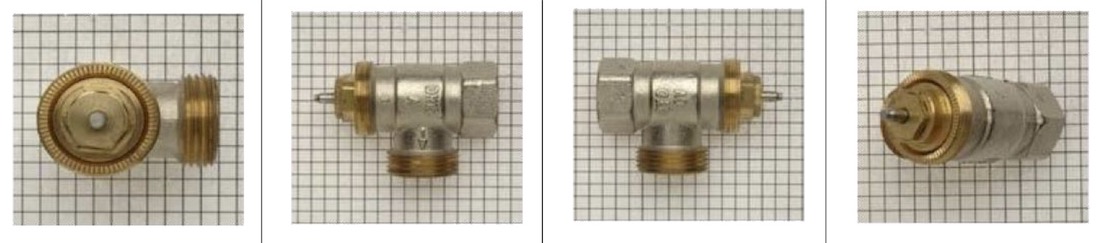 Reconnaitre un corps de vanne thermostatique Oventrop avec pat de vis M30 x 1