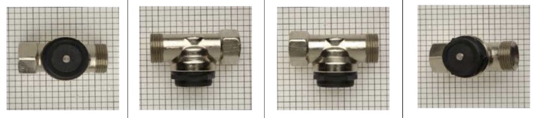 Reconnaitre un corps de vanne thermostatique Rotex avec pat de vis M30 x 1