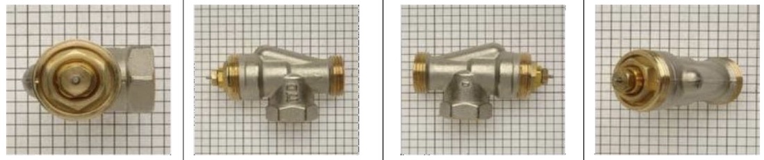 Reconnaitre un corps de vanne thermostatique Siemens avec pat de vis standard M30 x 1,5