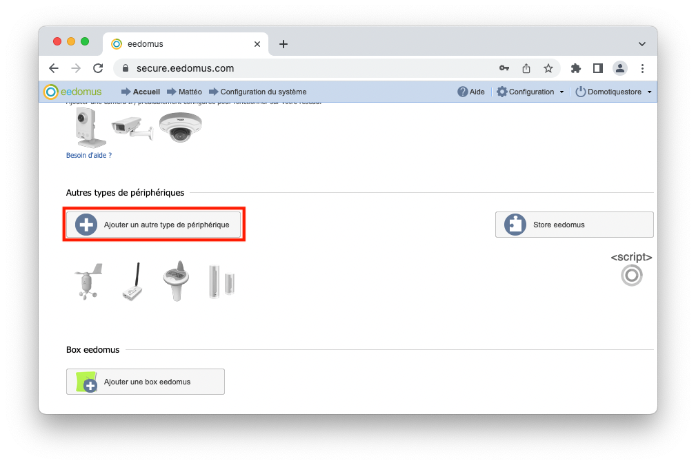 Ajouter un périphérique 433 ou 868 MHz via la passerelle AirsSend sur eedomus+