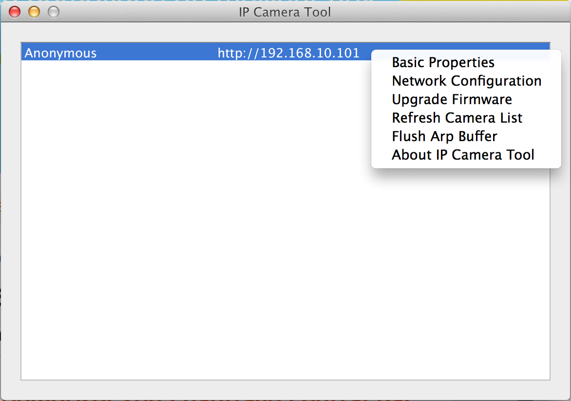 Trouver sa caméra IP Foscam FI8910W