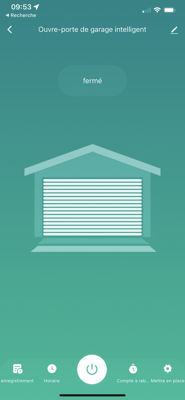 Fermer la porte de garage en WiFi avec son smartphone (iPhone / Android)