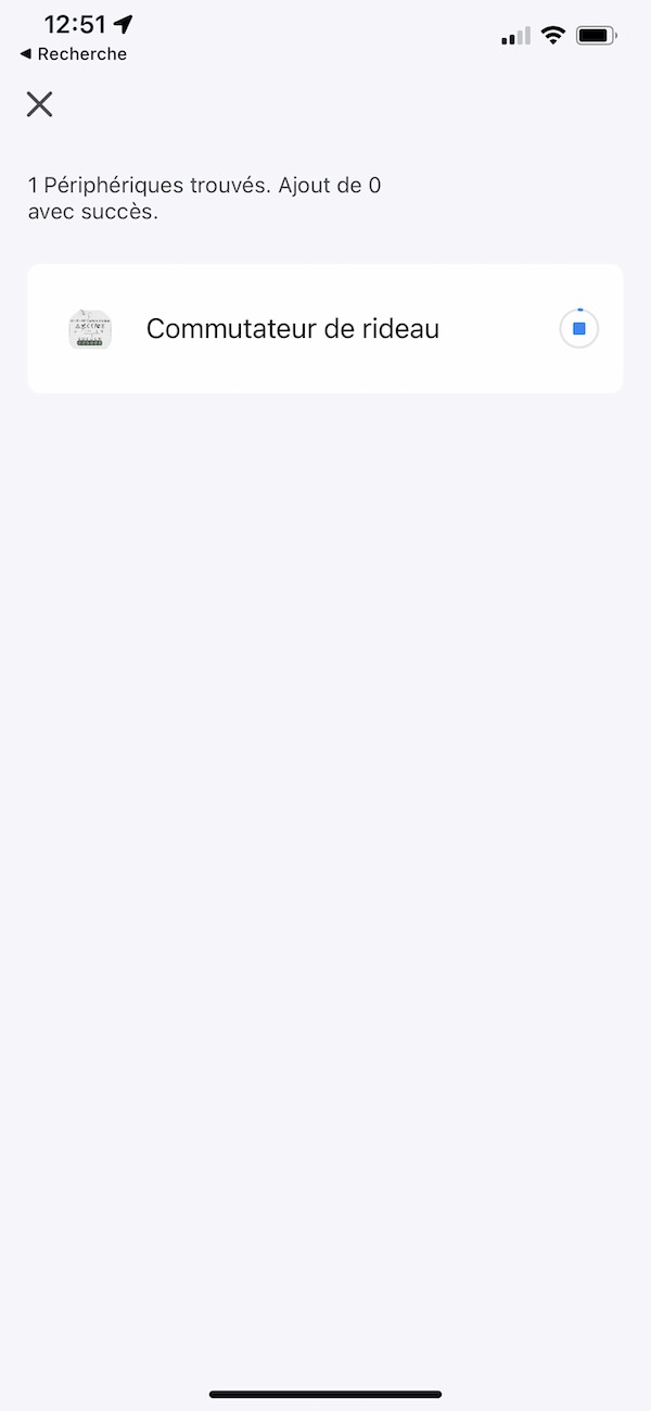 Ajouter le micromodule WiFi pour volet roulant Moes MS108 à l'application Lidl Home / Tuya Smart / Smart Life