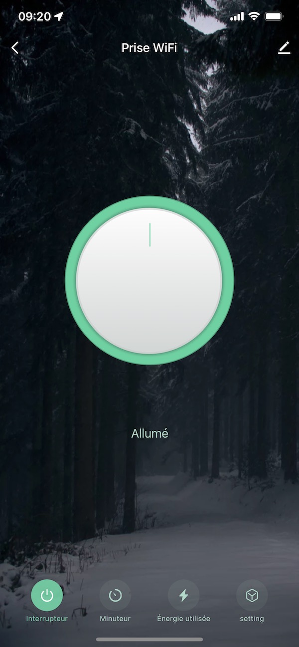 Utilisation de la prise murale connectée WiFi MOES WK-FR16M