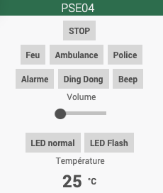 Sirène Philio PSE04 correctement intégré à Jeedom