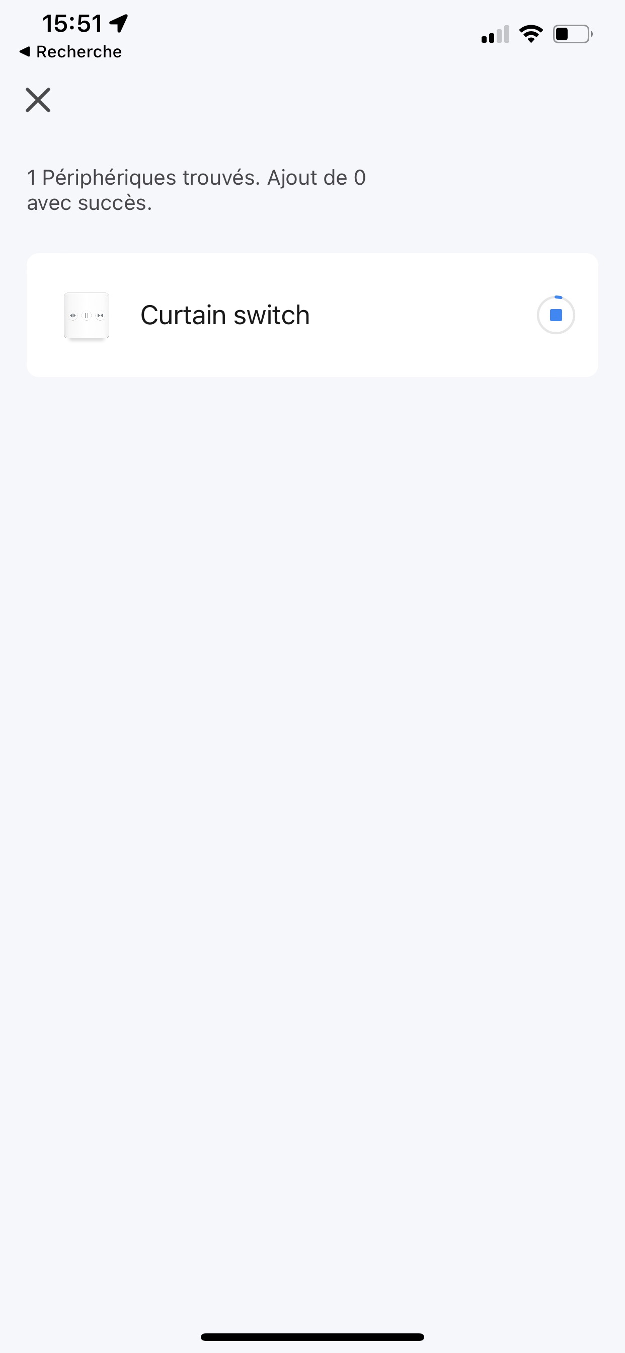 Ajouter un appareil sur l'application Tuya Smart Life