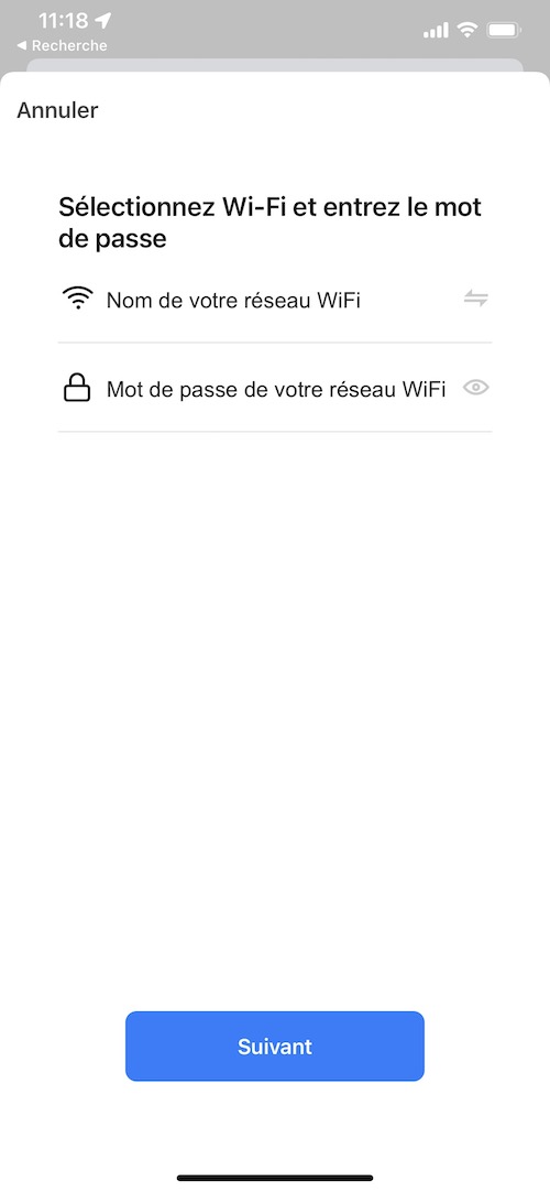 Configurer le WiFi du projecteur d'ambiances colorées avec synchronisation musicale, compatible Lidl Home et tuya Smart Life
