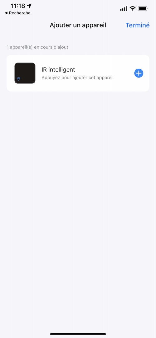Ajouter de l'émetteur IR / thermomètre / hygromètre WiFi