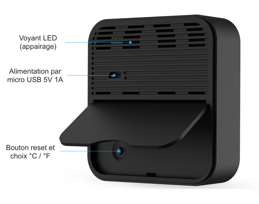 Présentation de l'émetteur de télécommande infrarouge / thermomètre / hygromètre WiFi compatible Lidl Home et Tuya SmartLife
