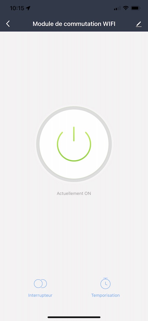 Utilisation du micromodule WiFi interrupteur 10A Tuya-MM1S10A