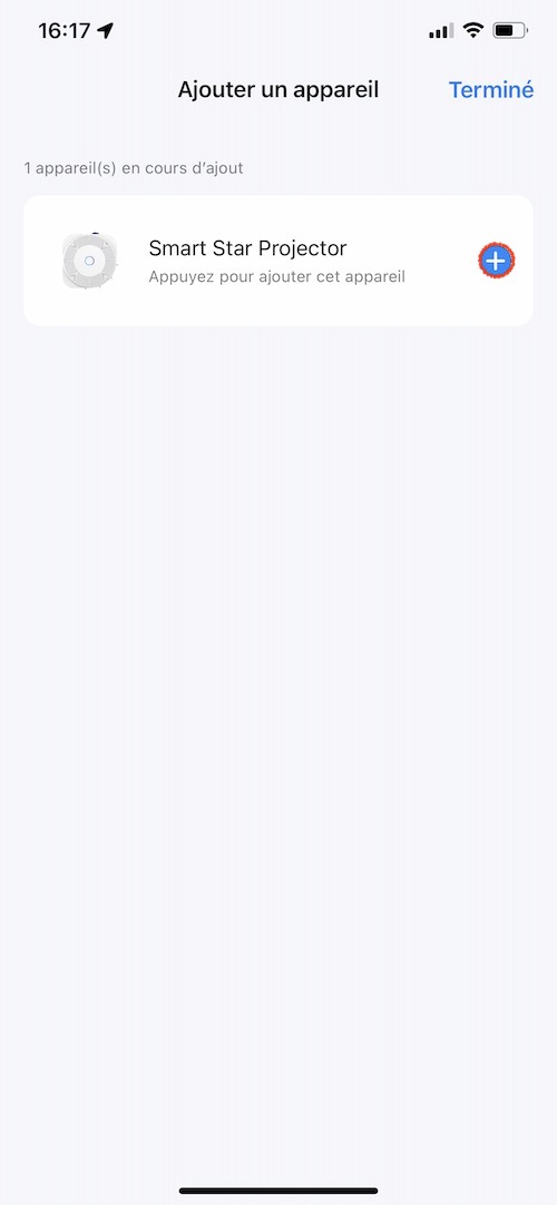 Ajouter le projecteur WiFi d'ambiances colorées avec synchronisation musicale, compatible Lidl Home et tuya Smart Life