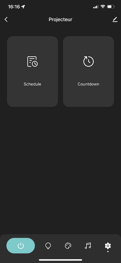 Application : Programmation horaires hebdomadaires et minuteur pour arrêt automatique