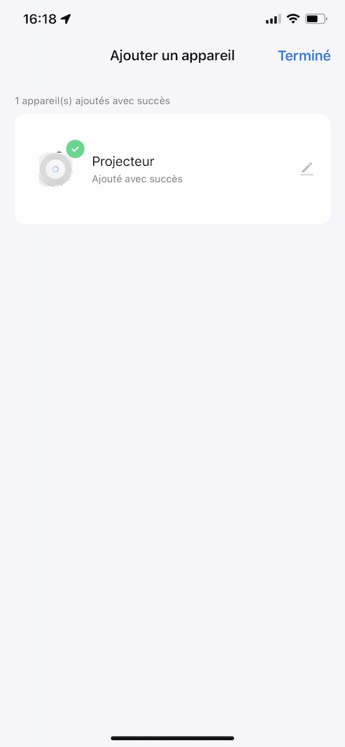 Renommer le projecteur WiFi d'ambiances colorées avec synchronisation musicale, compatible Lidl Home et tuya Smart Life