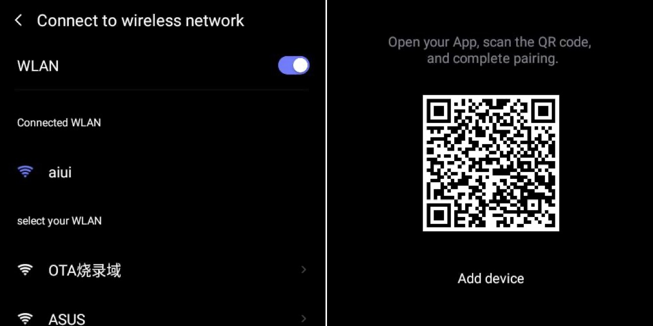 Connexion WiFi de l'écran tactile WiFi pour contrôle d'appareils et scènes Tuya SmartLife T6E