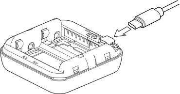 Alimentation par USB C du thermomètre hygromètre WiFi Shelly Plus H&T