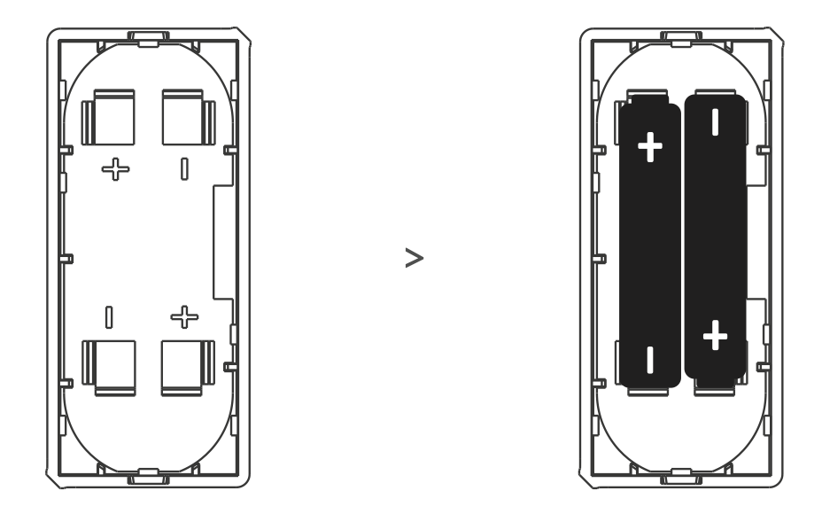 Installer / changer les piles du détecteur d'ouverture WiFi pour porte et fenêtre Sonoff DW2-WiFi