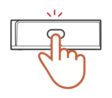 Bouton appairage ZigBee de la sonde de température et humidité Sonoff SNZB-02