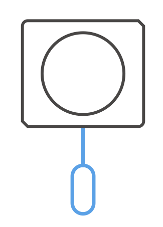 Bouton appairage ZigBee du détecteur de mouvements Sonoff SNZB03