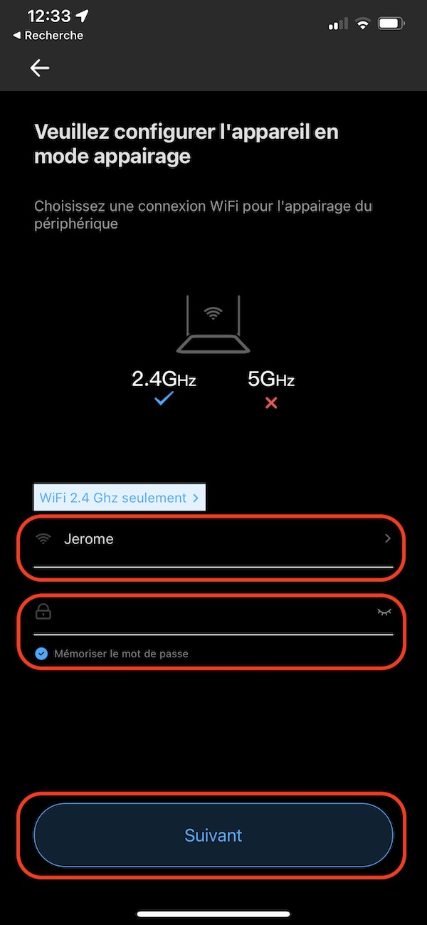 Configurer un équipement connecté WiFi sur eWelink