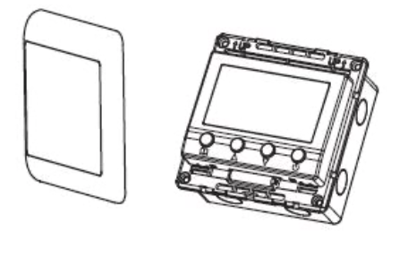 Installation-PlaqueMurale-Zwave-TKB-TZ1036