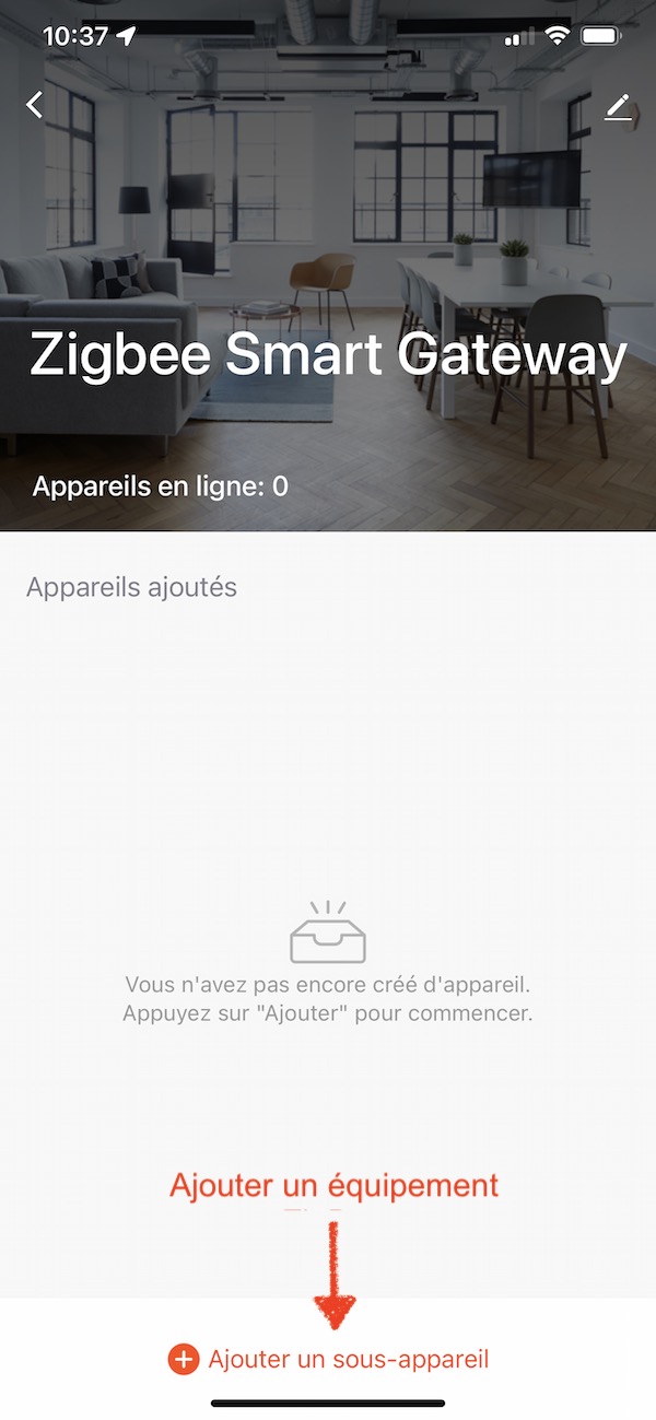 Ajouter un équipement ZigBee dans Tuya Smart Life ou Lidl Home