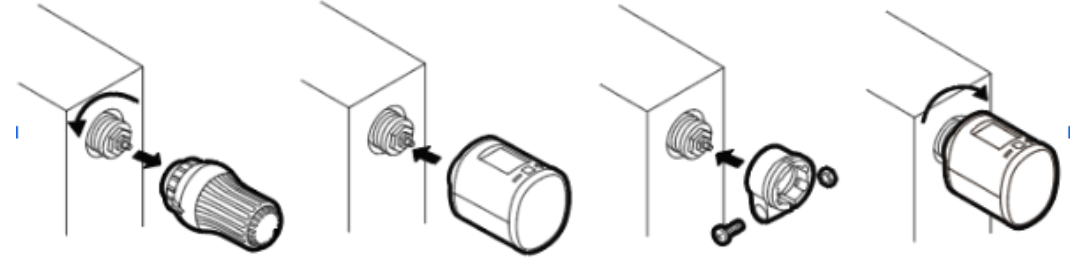 Installation-Tete-Thermostatique-Zwave-Eurotronic-EurotronicSpirit