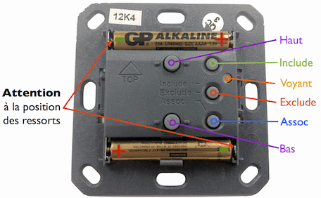 Boutons du Duwï "Wall Switch" 05443