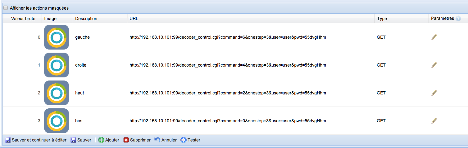 Requête HTTP Eedomus