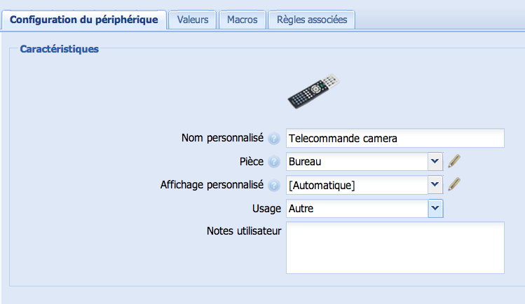 Télécommande Eedomus