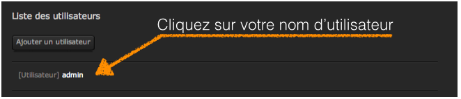 Nom utilisateur Fibaro