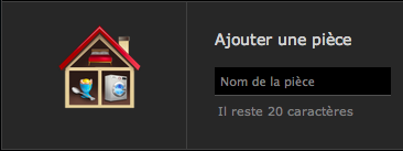 Création d'une pièce sur la box domotique Home Center Lite