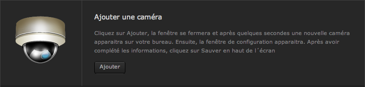 Ajouter une caméra Fibaro