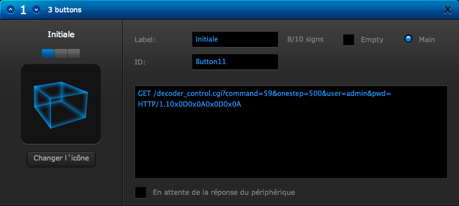 Position initiale Fibaro
