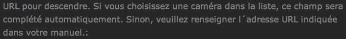 URL descente Fibaro
