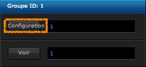 Bouton Configuration qui sert à l'association des modules pour la box domotique Home Center 2 ou Home Center Lite de Fibaro