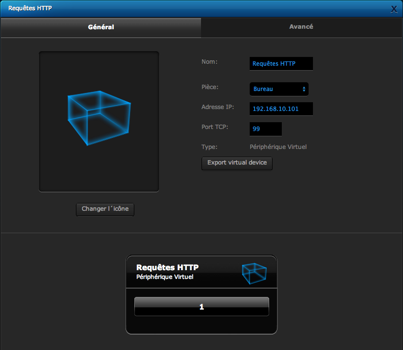 Fibaro requêtes http