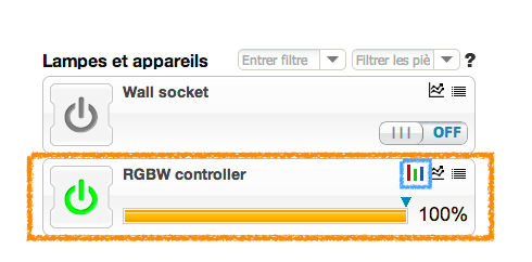 Zipabox réglage des couleurs 